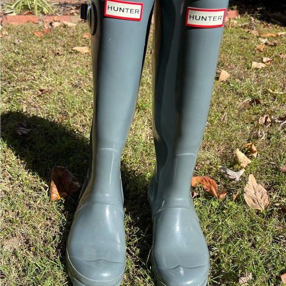 Hunter rain boots size 7 great condition - Picture 2 of 6